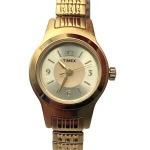 Timex T2D761 Women's Petite Watch 20mm - Fresh Battery - WR 30m Expansion Band